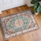 World Rug Gallery Traditional Oriental Medallion Washable Non Slip Area Rug 2 ft x 3 ft Multi WR84MULTI2X3 - alternate 1