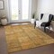 Homeroots 3' X 5' Peach Gray And Charcoal Patchwork Washable Indoor Outdoor Area Rug 581587 - alternate 7
