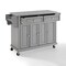 Crosley Full Size Granite Top Kitchen Cart KF30003EGY - alternate 10