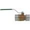 Viega PureFlow Press ball valve P1 1.5 P2 1.5 bronze 98202 - alternate 2