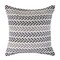 Homeroots Set of Two 18" X 18" Black Beach Chevron Cotton Zippered Pillow, 2PK 535272 - alternate 5