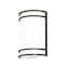 Afx Ventura, 10'' LED 5-in-1 CCT Outdoor Wall Sconce, Black VNTW0710LAJENBK - alternate 1