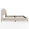 Martha Stewart Amelia King Upholstered Platform Bed w/Curved Headboard and Cushioned Siderails, Wood Slat, Beige TW-3WDB02-K-BG-MS - alternate 9