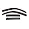 Ventshade Rainguards, Aerodynamic Design, In-Channel, Smoke, Acrylic, Set Of 4 194924 - alternate 1