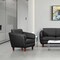 Office Star Products Lounge Seating Club Chair, Black Faux Leather SL59401-U65 - alternate 8