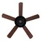 Jonathan Y Ashton 52" 1-Light Farmhouse Industrial Iron Dome Shade LED Ceiling Fan With Remote, Black JYL9615A - alternate 10