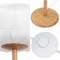 Jonathan Y Maryna 59.5 in. Minimalist Modern Teahouse Wood w/Ribbed Cocoon Pumpkin Shade LED Floor Lamp, White/L JYL4200B - alternate 8