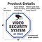 Signmission Video Security System 24 Hour, 6 Inch X 6 Inch, Plastic Sign OC-P-6-4 - alternate 7