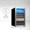 Tcl 4.24 Cu. Ft. 132-Can Beverage Cooler, Digital Controls, LED Light, Glass Door, Stainless Steel TRV132FAS - alternate 6