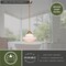 Vaxcel Huntley 1 Light Natural Brass Farmhouse Schoolhouse Pendant White Glass P0374 - alternate 6