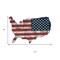 Homeroots USA Americana 27" X 19" Blue Red And White Wood Hanging Wall Decor 635993 - alternate 4
