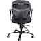 Safco Task Chair Adjustable TPad Arm Kit, Black SAF3399BL - alternate 2