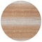 Homeroots 8' Copper And Beige Round Abstract Washable Indoor Outdoor Area Rug 599948 - alternate 6