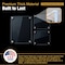 Azar Displays Gallery Wall Set: (2) 8x10 and (1) 16x20 Sign Holders with 1 in SILVER Caps and Standoffs 105720-SLV - alternate 8