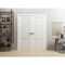 Sartodoors Interior Double Doors 72 x 96 inches, Louver 3388 Primed Wh1te, Wood Interior Louvered Frame, Clo LOUVER3388DD-PRI-6096 - alternate 5