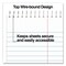 Tru Red Recycled Steno Pads, Gregg Rule, (80) White 6 x 9 Sheets, 12PK TR59940/TR58190 - alternate 7