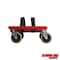Extreme Max 5800.0228 V-Slides Snowmobile Dolly System - Steel, Red 5800.0228 - alternate 8