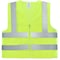Neiko High-Visibility Safety Vest with Reflective Strips, Neon Yellow, XX-Large for Safety 53959A - alternate 1