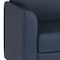 Flash Furniture HERCULES Diplomat Navy LeatherSoft Loveseat with Clean Line-Stitched Frame and Chrome Legs BT-827-2-NVY-CHR-GG - alternate 8