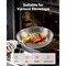 Vevor Triply Stainless Steel Frying Pan 3 Pcs Skillet 8 10 12 in for Dishwasher Silver CS009-3 - alternate 5