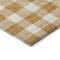 Homeroots 9' X 12' Orange And Beige Plaid Washable Indoor Outdoor Area Rug 595419 - alternate 8