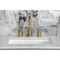 Kingston Brass Widespread Bathroom Faucet with Brass Pop-Up, Brushed Brass FSC8933KPS - alternate 4