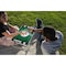 Picnic Time Family Of Brands Pittsburgh Steelers - Concert Table Mini Portable Table, (Charcoal Wood Grain) 843-00-141-254-2 - alternate 3