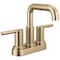 Delta Nicoli Two Handle Centerset Bathroom Faucet, 6.56 in, Champagne Bronze 25849LF-CZ - alternate 1