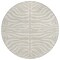 Homeroots 8' Beige And Tan Round Animal Print Washable Indoor Outdoor Area Rug 600584 - alternate 7
