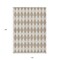 Homeroots 10' X 14' Taupe And Ivory Geometric Washable Indoor Outdoor Area Rug 577126 - alternate 8