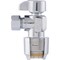 Sharkbite 1/2'' Push-to-Connectx3/8'' OD Compression Chrome-Plated Brass Quarter Turn Angle Valve, 4PK UR23036A4 - alternate 6