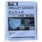 Foremost Tarp Co Dry Top 5 ft. W X 4 ft. L Heavy Duty Polyethylene Pallet Cover White 43454 - alternate 1
