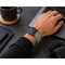 Elegani Waffle Rubber Watch Replacement Band Compatible with Apple Watch 40mm, Gray WFRBQR-GRY-40mm - alternate 4