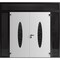 Vdomdoors Front Exterior Prehung Aluminum Double Doors Ronex1277 Black Enamel 2 Sidelights and Top Transom RONEX1277DEXD-BLK-W14+72+14xH96+16-LH-I - alternate 1