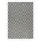 Homeroots 8' X 10' Black and White Geometric Distressed Indoor Outdoor Area Rug 558812 - alternate 1