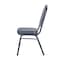 Leisuremod Cove Stackable PU Leather Dining Chair with Gold Speckle Metal Base CCBL-18BL - alternate 5