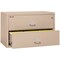 Fireking 2 Drawer, 1 Hr Fire & Impact Rated, 44" Wide Lateral Champagne 2-4422-CCH - alternate 3