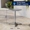 Flash Furniture Round Table Set, Aluminum, Plastic, Stainless Steel, Grey TLH-ALUM-24RD-017BCHR4-GG - alternate 13