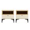 Manhattan Comfort Amara Nightstand in Cream and Natural Oak- Set of 2 2-NS006-CR - alternate 8