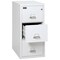 Fireking 3 Drawer, 2 Hr Fire & Impact Rated, Vertical, 32" depth Legal Arctic White 3-2144-2AW - alternate 4