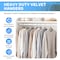 Simple Deluxe Velvet Hangers, Space Saving Heavy Duty Clothes Hangers, Grey, 30PK HKHANGVELVET30GRY - alternate 7