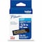 Brother Adhesive TZ Tape (R) Cartridge 0.47"x26-1/5ft., Gold/Black TZE334G - alternate 1