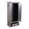 Homeroots 71in Silver Solid Wood and Aluminum Accent Cabinet Soft Close With Two Doors And One Drawer 489025 - alternate 5