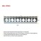 Mytee Products 5ft E Track Horizontal & Vertical Cross Galvanized Trailer Truck ETKC5 - alternate 6