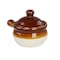 Elama 4 Piece Long Handle 15 Ounce French Onion Soup Bowl with Lid ELM-LHFOSB - alternate 6