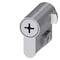 Siemens ALPHA 40 mm profile semicylinder with Senat tumbler and 2x keys for 8GK9560-0KK08 - alternate 1