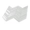 Apollo Tile White 10.4 in x 10.4 in Glass Glossy, Matte Floor and Wall Mosaic Tile 3.76 sqft/case, 5PK APLICL8810A - alternate 7