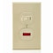 Leviton Wall Switch, 1/2 hp, Toggle, 15 A, Ivory 5226-I - alternate 4