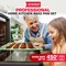 Bakken- Swiss BAKKEN 6-Piece Nonstick Baking Pan Set, Carbon Steel, PFOA-Free, Oven Safe, 450 DegF, Green Marble BAKDIEGR - alternate 9