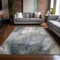 Homeroots 10' X 14' Ivory Abstract Washable Non Skid Indoor Outdoor Area Rug 559585 - alternate 7